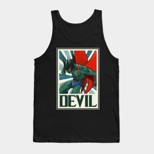 Devilman Cartoon 80s Tank Top